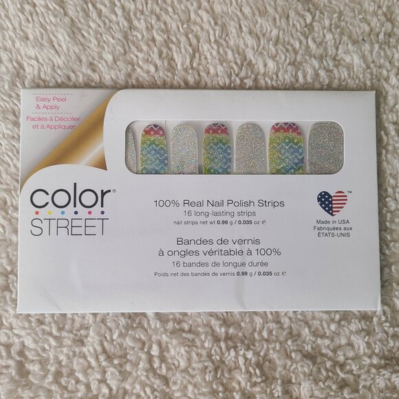 Color Street Eggs-travaganza 100% Real Nail Polish Strips - Picture 1 of 4